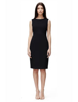 Stretch Crepe Knee Length Dress