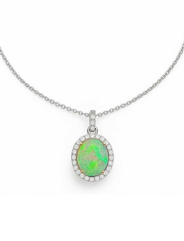 Natural Opal Necklace
