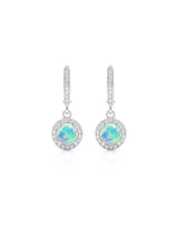 Opal Wire Earrings