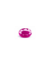 Ruby Halo Pendant Necklace
